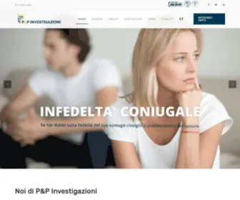 PP-Investigazioni.it(P&P Investigazioni) Screenshot