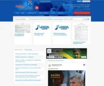 PP-RS.org.br(Partido Progressista RS) Screenshot