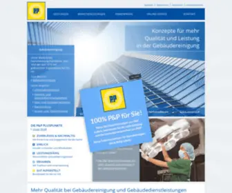 PP-Service.com(Von der Gebäudereinigung über Grünpflege bis zum Sicherheitsdienst) Screenshot