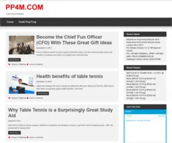 PP4M.com(Ping Pong For Malaysia) Screenshot