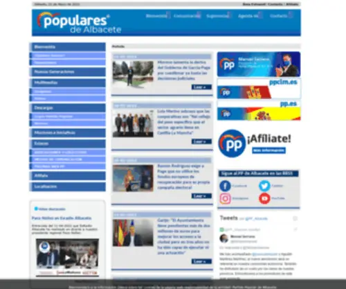 PPab.es(Partido Popular Albacete) Screenshot