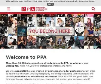 PPA.com(Professional Photographers of America) Screenshot