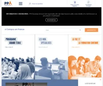 PPA.fr(École de Commerce et de management en Alternance) Screenshot