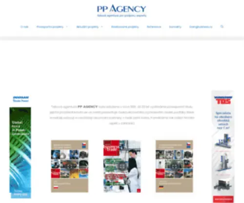 PPagency.cz(PP Agency) Screenshot