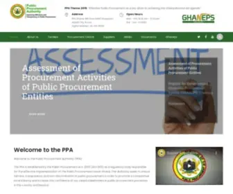 PPaghana.org(PPA Ghana) Screenshot
