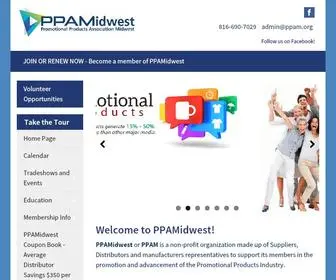 PPam.org(Promotional Products Association Midwest) Screenshot