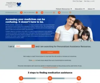 PParx.org(PhRMA’s Medicine Assistance Tool (MAT)) Screenshot