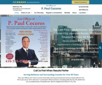 PPaul4U.com(Lawyer Ellicott City) Screenshot