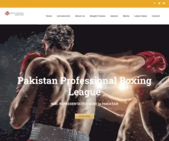 PPBL-Pak.com(PPBL) Screenshot