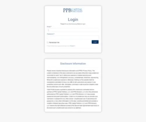PPbportal.com(PPbportal) Screenshot