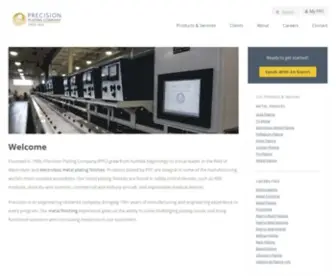 PPC1904.com(Metal Plating and Finishing) Screenshot