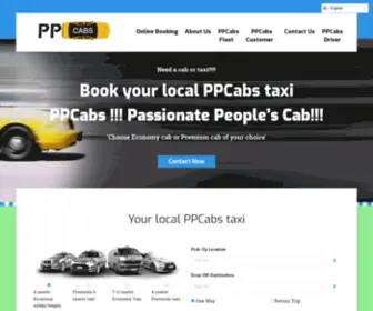 PPcabs.com.au(PPCabs) Screenshot