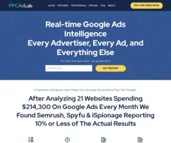 PPcadlab.com(Truth About Todays Google Advertisers) Screenshot