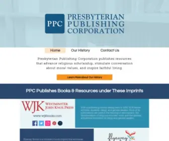 PPcbooks.com(Presbyterian Publishing Corporation) Screenshot