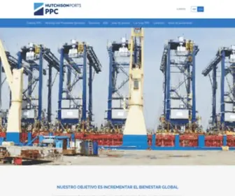 PPC.com.pa(Panama Ports Company) Screenshot