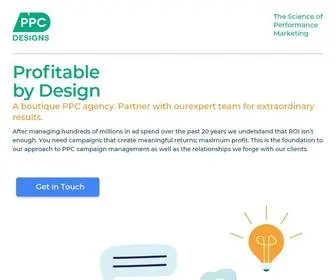 PPCDesigns.com(Boutique PPC Agency) Screenshot