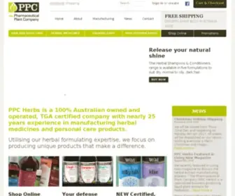 PPcherbs.com.au(PPC Herbs) Screenshot