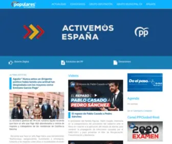 PPciudadreal.es(Partido Popular) Screenshot