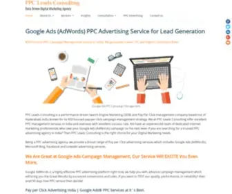 PPcleads.in(Best PPC Agency India) Screenshot