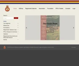 PPcli.com(Princess Patricia's Canadian Light Infantry (PPCLI)) Screenshot