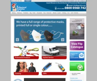 PPCLTD.co.uk(Logo Branded &amp; Advertising Giveaways) Screenshot
