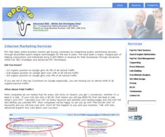 PPcrep.com(Pay Per Click Services) Screenshot
