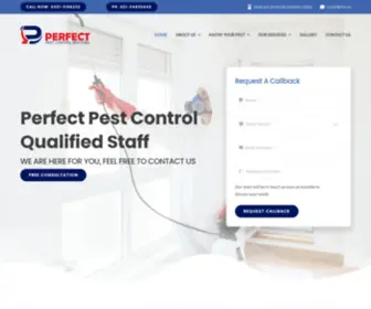 PPCS.com.pk(Perfect Pest Control) Screenshot