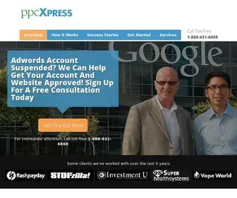 PPCXpress.com(We Are Specialists) Screenshot