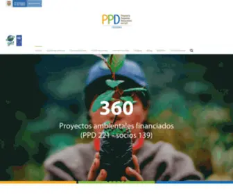 PPdcolombia.org(PPD Colombia) Screenshot