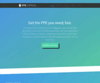 PPE-Express.net(The PPE you need) Screenshot