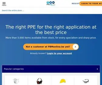 PPeb2B.com(Your supplier of personal protective equipment) Screenshot