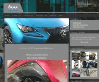PPeengineering.com(Racing Headers for Toyota) Screenshot