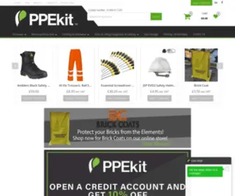 PPekit.co.uk(Best Value Workwear UK) Screenshot