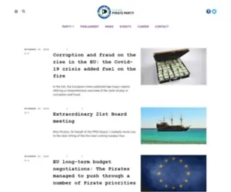 PPeu.net(The European Pirate Party) Screenshot