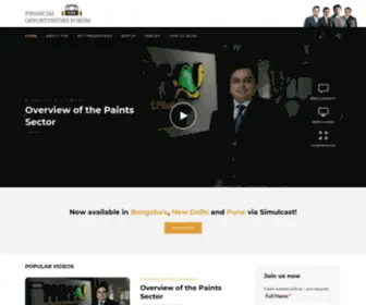 PPfasfof.com(Financial Opportunities Forum) Screenshot