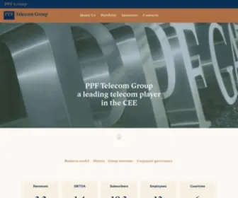 PPftelecom.eu( About Us) Screenshot