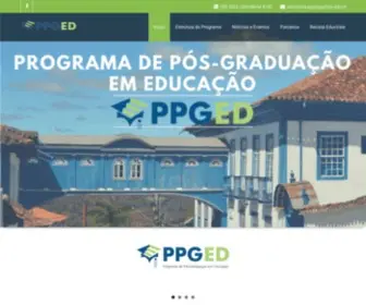 PPgedufVJM.com.br(Programa de Pós) Screenshot