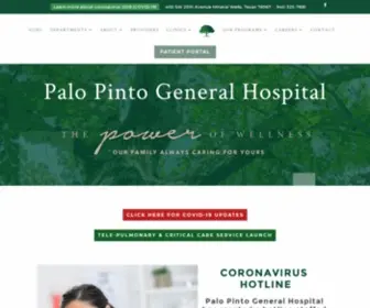 PPGH.com(Palo Pinto General Hospital Mineral Wells) Screenshot