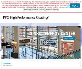 PPghighperformancecoatings.com(PPghighperformancecoatings) Screenshot