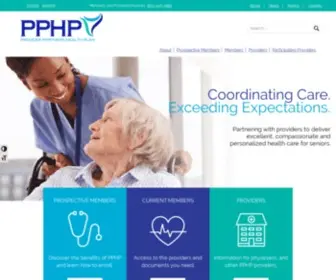 PPhealthplan.com(Medicare Advantage HMO Plan) Screenshot