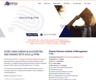 PPim.lk(Join ACCA at PPIM) Screenshot