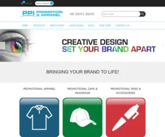 PPipa.com.au(Promotional Products Adelaide) Screenshot