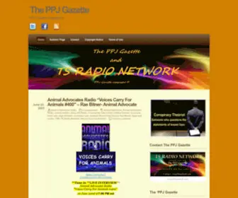 PPJG.wordpress.com(The PPJ Gazette) Screenshot