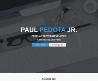 PPJNR.com(PAUL PEDOTA JR) Screenshot