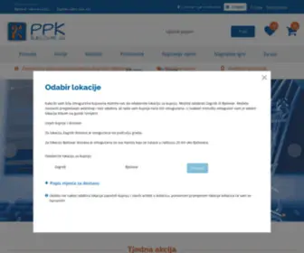 PPKbjelovar.com(PPK Bjelovar) Screenshot