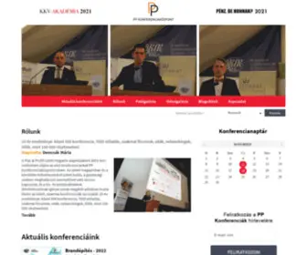 PPkonferencia.hu(PP Konferencia) Screenshot