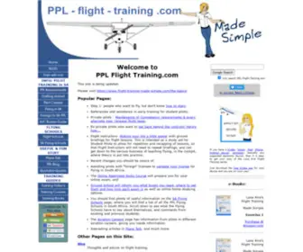 PPL-Flight-Training.com(Getting your PPL) Screenshot