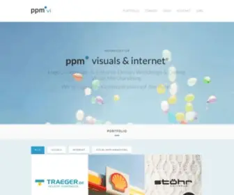 PPM-VI.de(Agentur für Werbung und Kommunikation) Screenshot