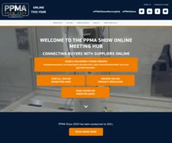 PPmashow.co.uk(Packaging Machinery and Manufacturing Show at NEC) Screenshot