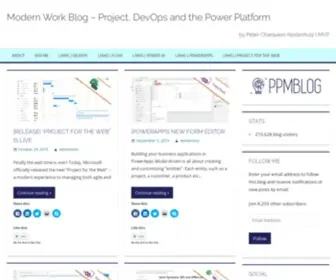 PPMblog.org(By Peter Kestenholz) Screenshot